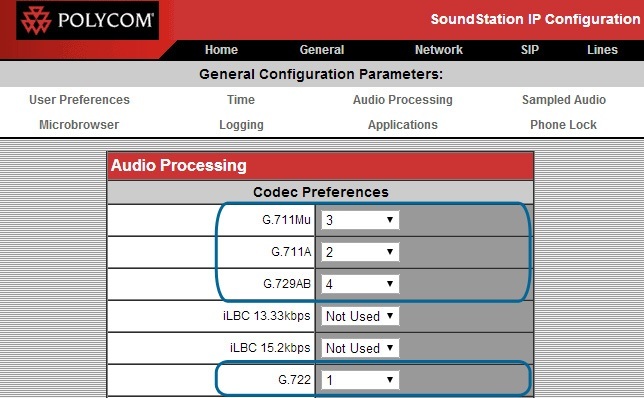 konfiguracja SoundStation IP6000 konfiguracja SoundStation IP6000