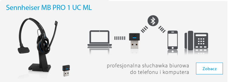 bezprzewodowa słuchawka do pracy zdalnej komputer