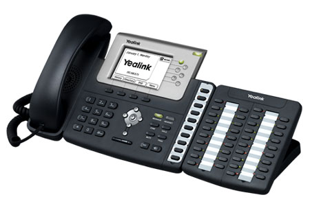 Yealink SIP-T28P z modułem sekretarskim Yealink SIP-T28P z modułem sekretarskim
