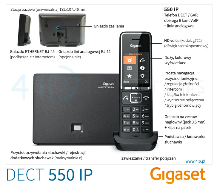 Gigaset C530 IP Gigaset 550 IP